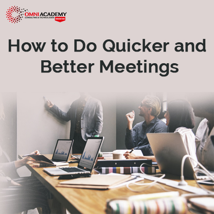 Quicker and Better Meetings Course