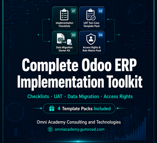 odoo erp checklist